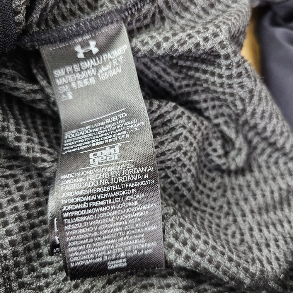 Under Armour Hoodie Full Zip Womens Size Small Gray Loose Cold‎ Gear Casual - Picture 3 of 7